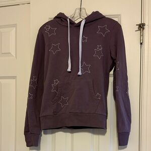 Purple star sweatshirt